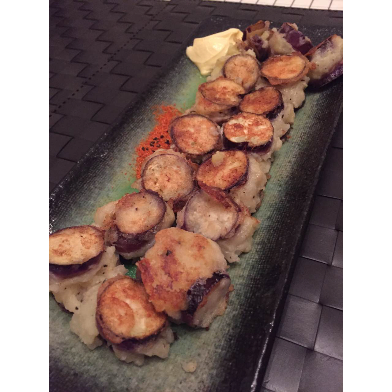 香煎土豆泥茄盒