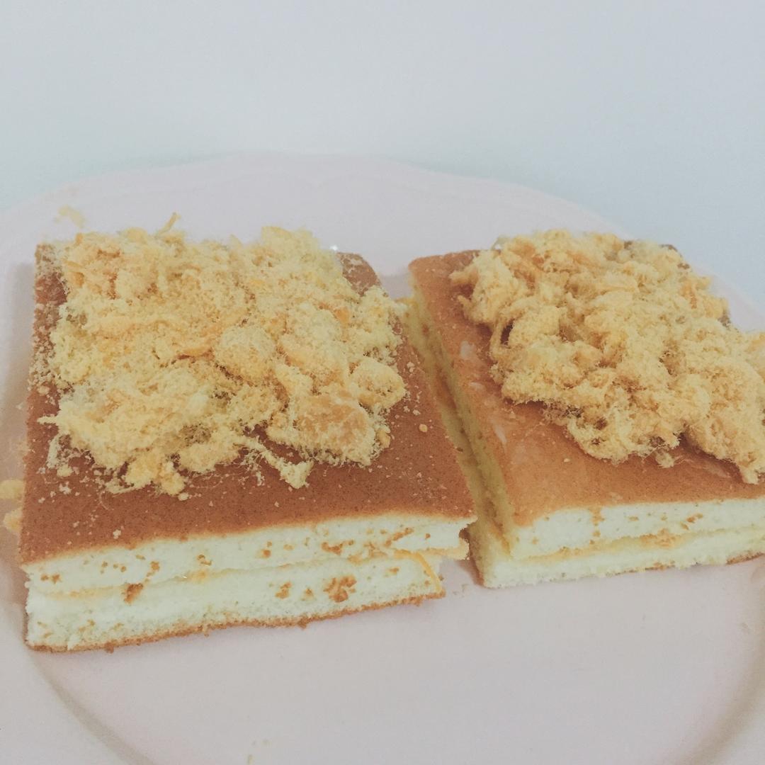 迷你肉松蛋糕的做法