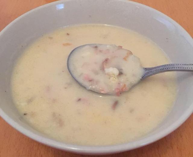 奶油蘑菇汤——简易版的做法