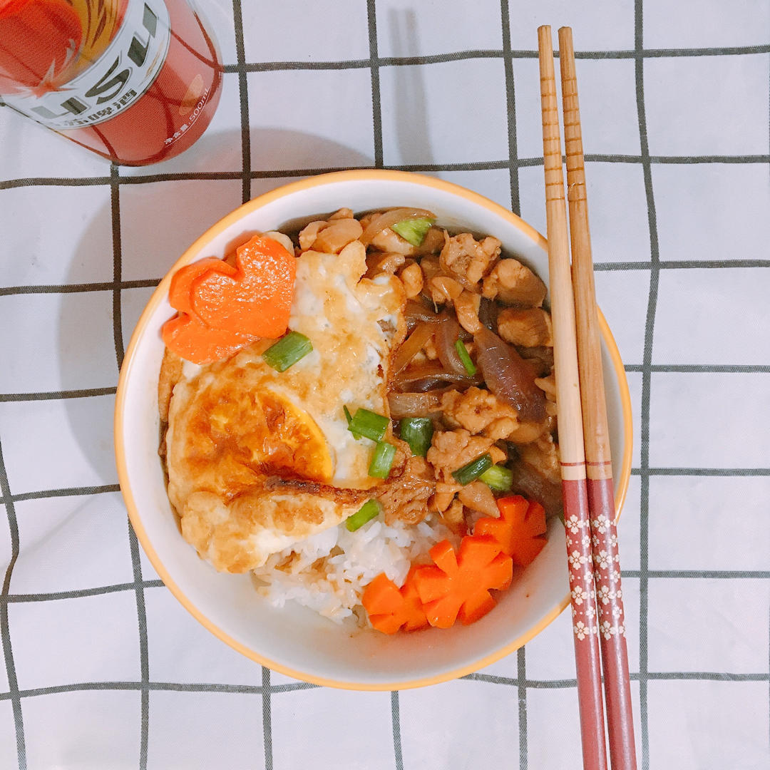 日式碎鸡饭