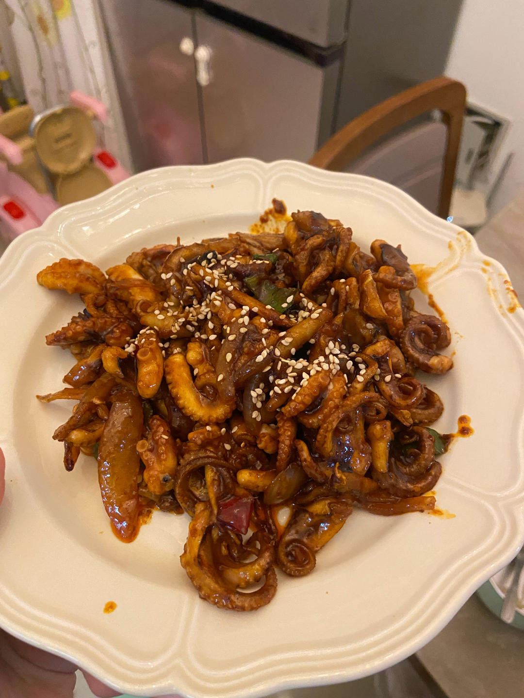 下饭神器【韩式辣炒章鱼】绝对能让你吃两碗饭