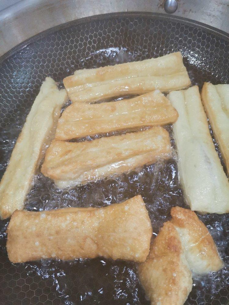 自制无泡打粉油条