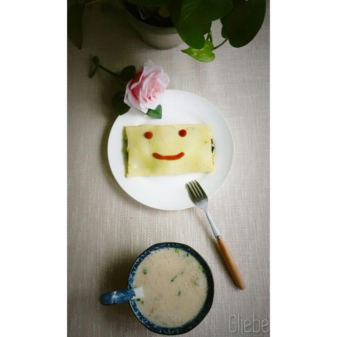 葱花鸡蛋饼