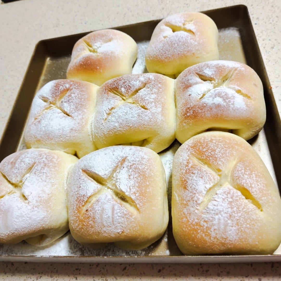 日式牛奶面包卷，松软到不行的一款