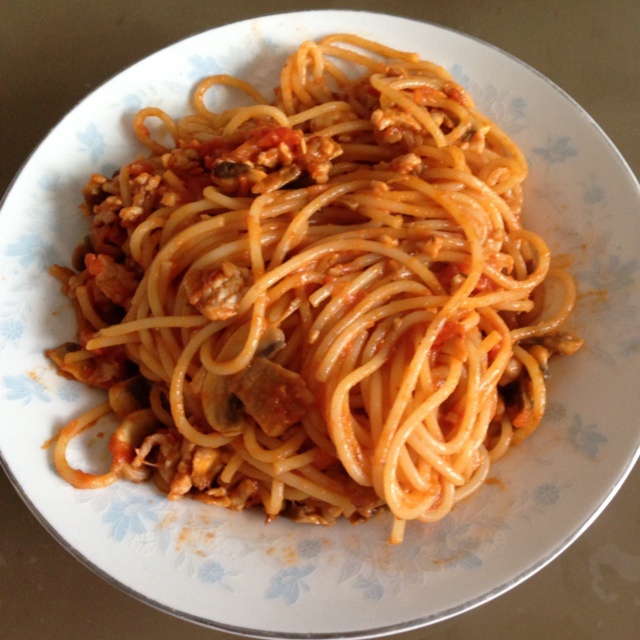 番茄肉酱意面