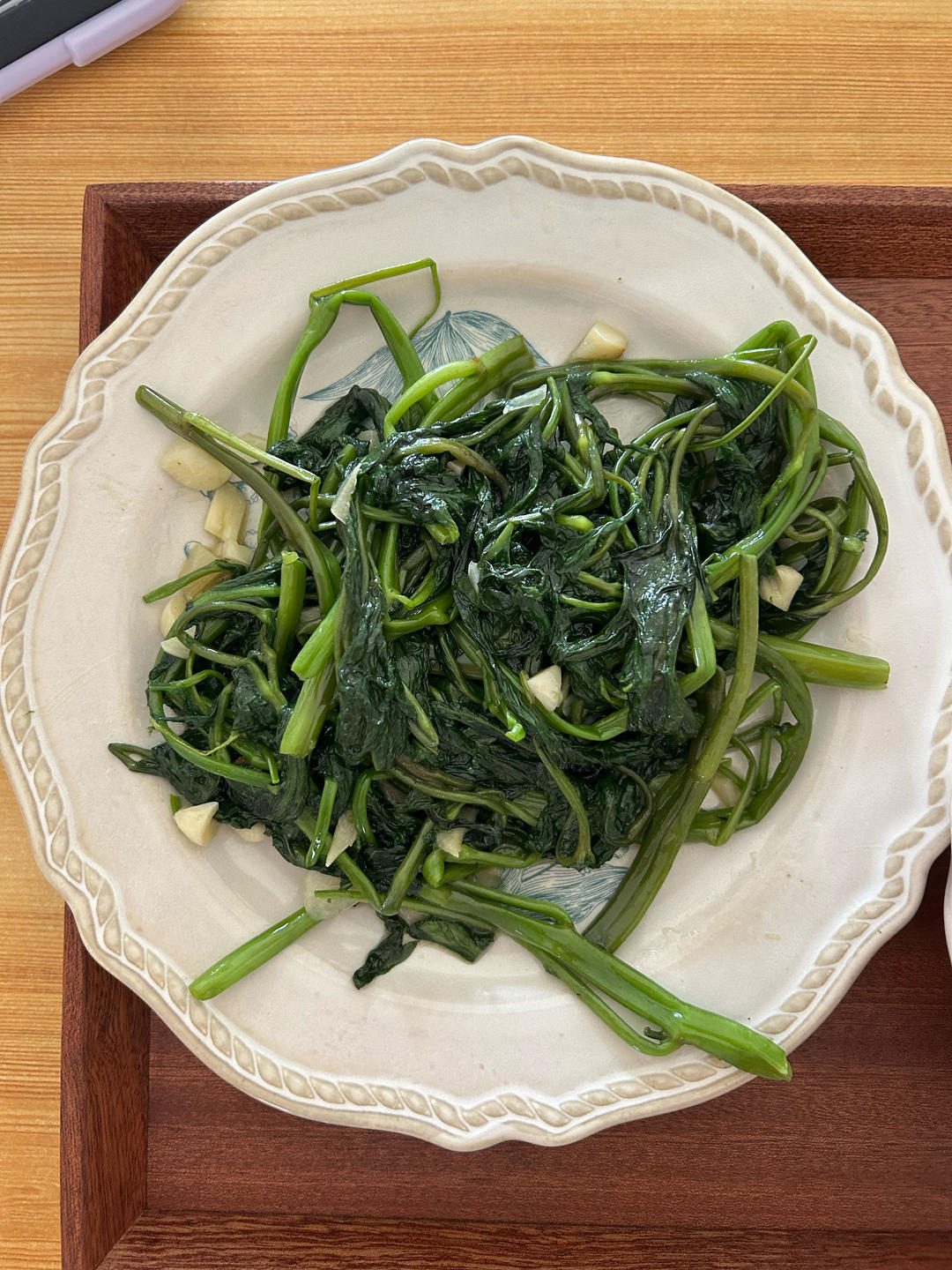 蒜香空心菜❗️5分钟快手菜