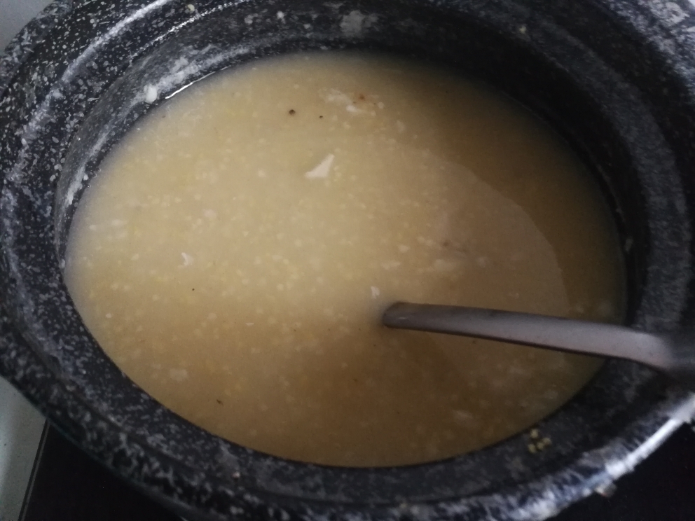 周二早：去湿玉米粥的做法