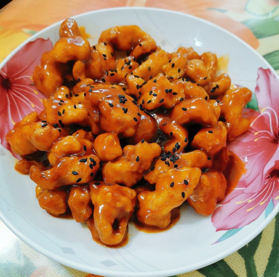 糖醋里脊 超嫩鸡胸肉版