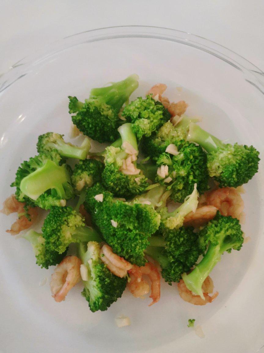 西兰花炒虾仁