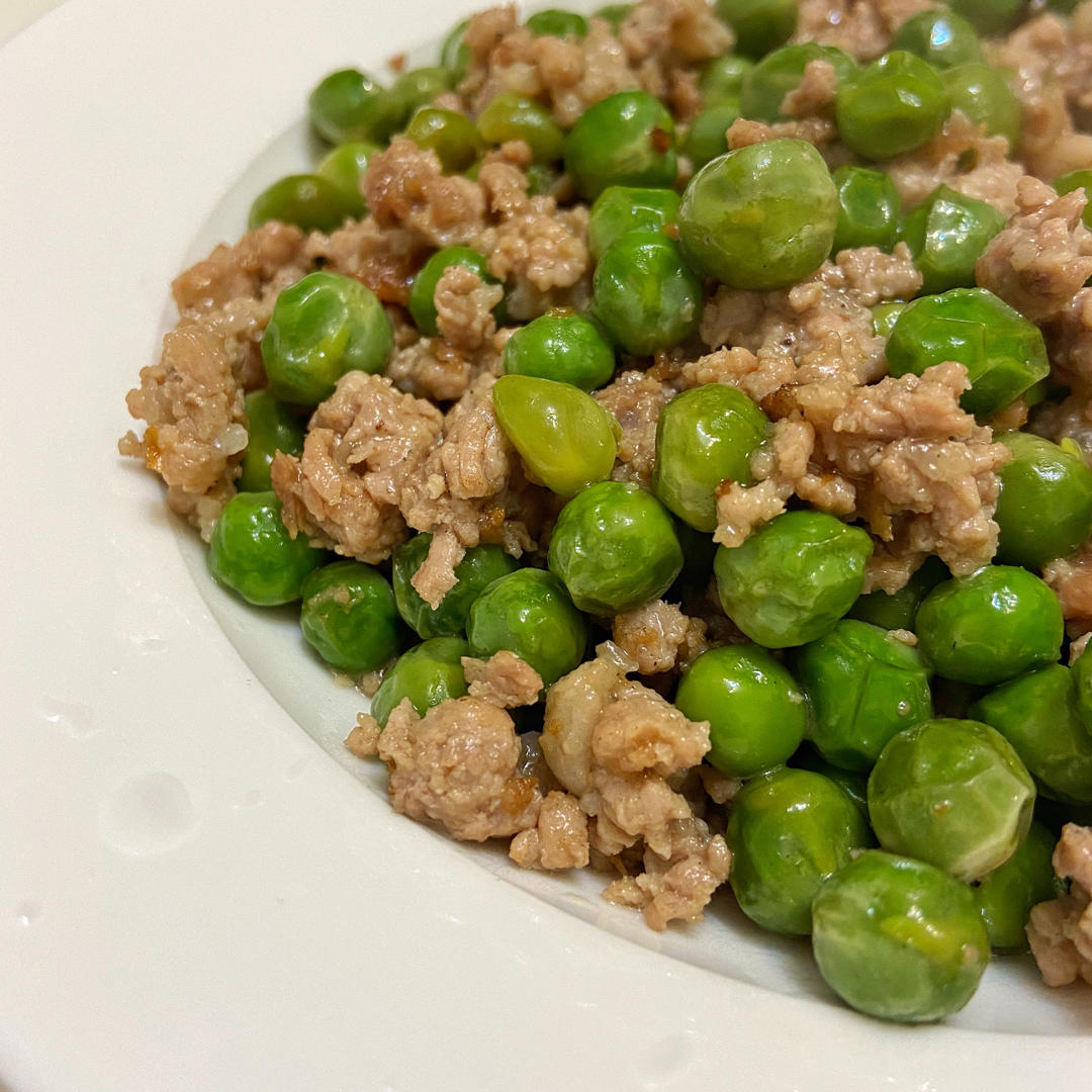肉末豌豆