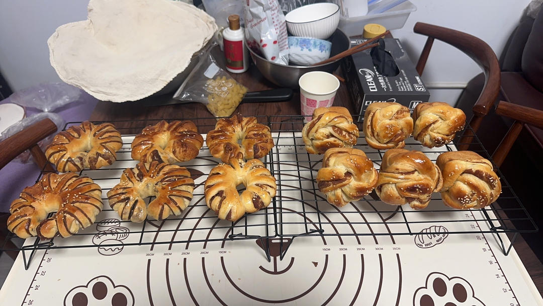 小灯笼豆沙卷 豆沙包 超治愈 一次醒发 附整形细节视频