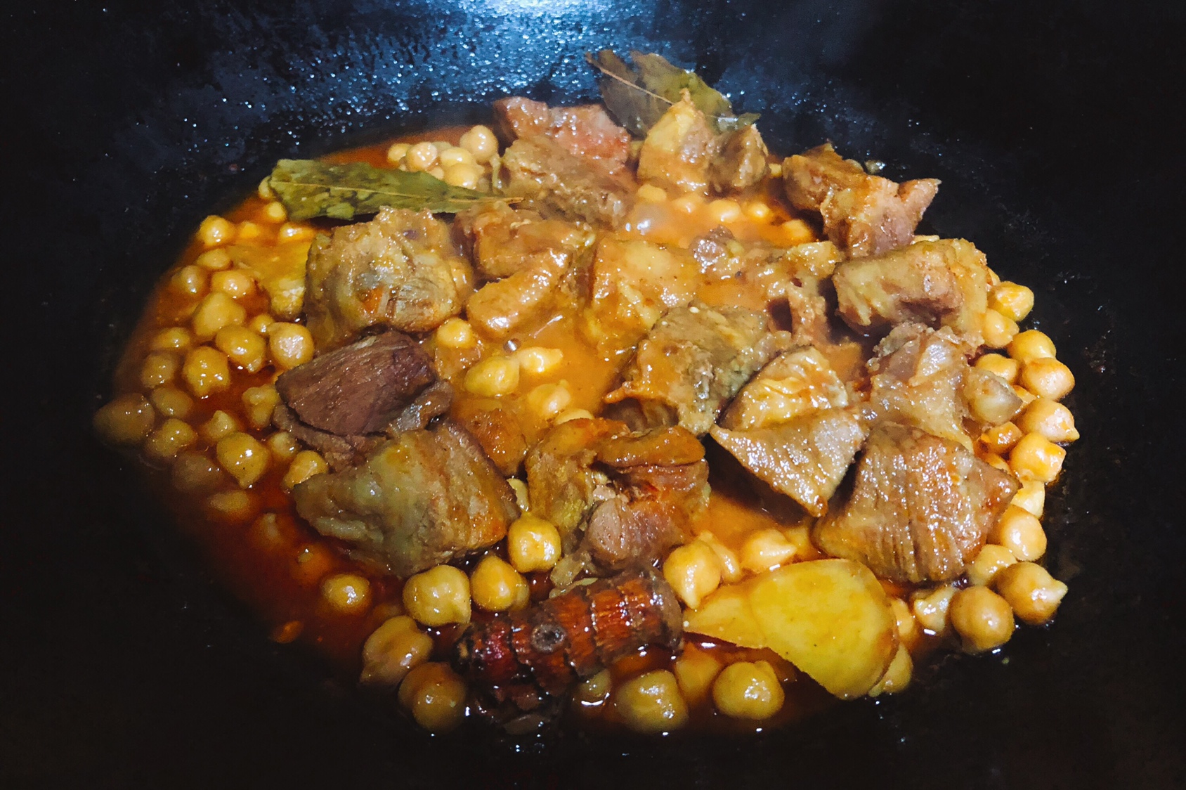 鹰嘴豆炖牛肉的做法