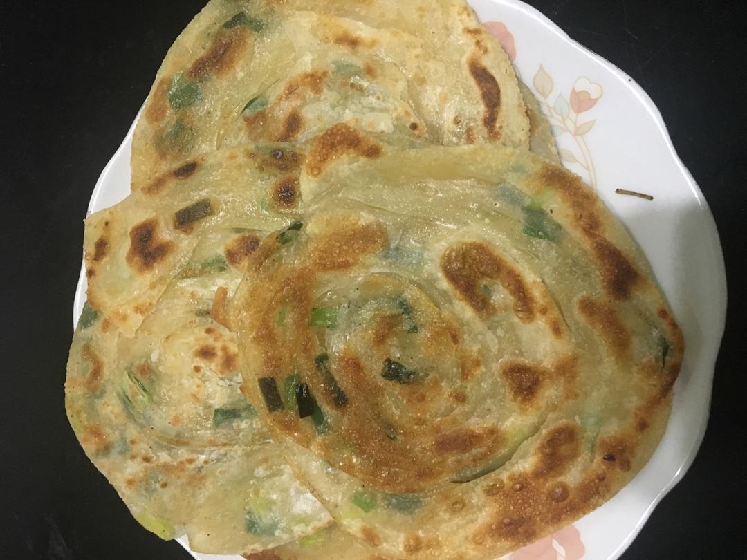 饺子皮葱油饼