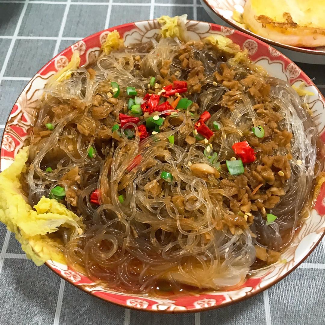 蒜蓉粉丝娃娃菜