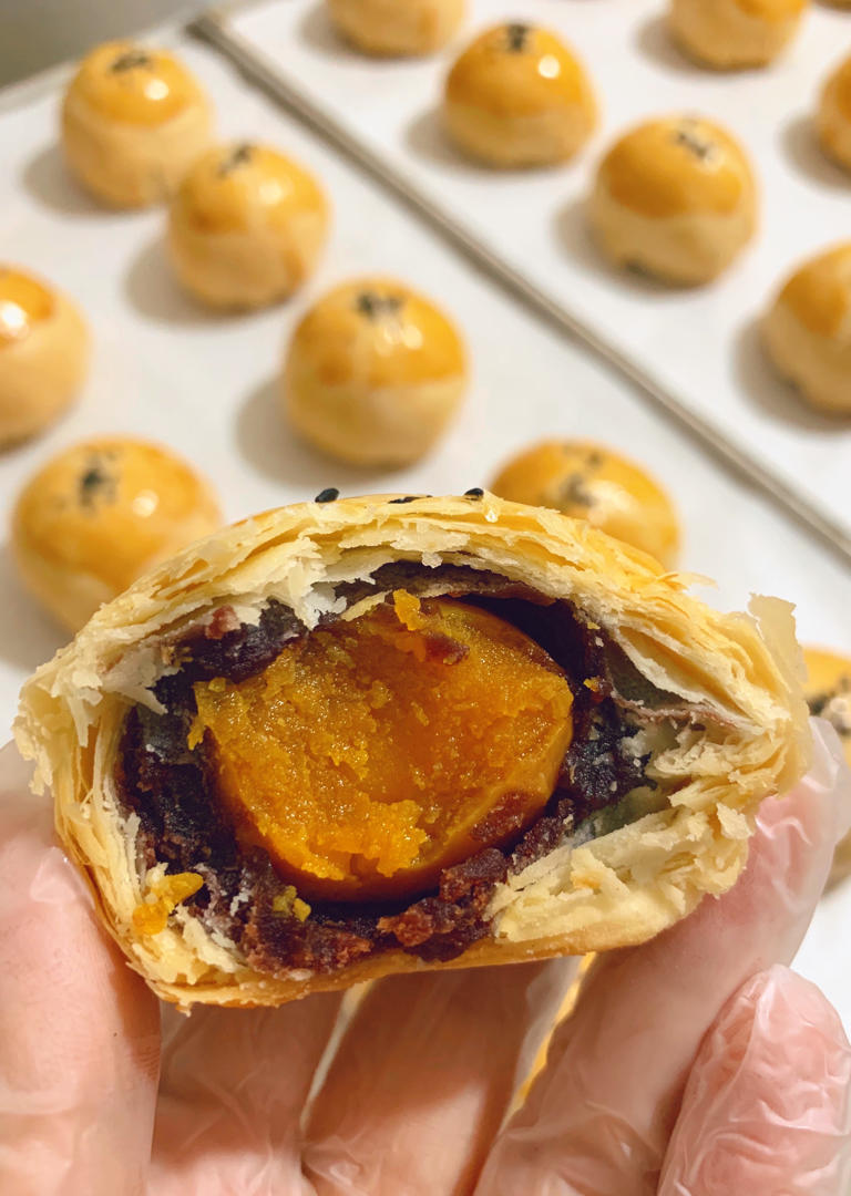 最详细的蛋黄酥（广式月饼🥮）方子修订版（新手必看）