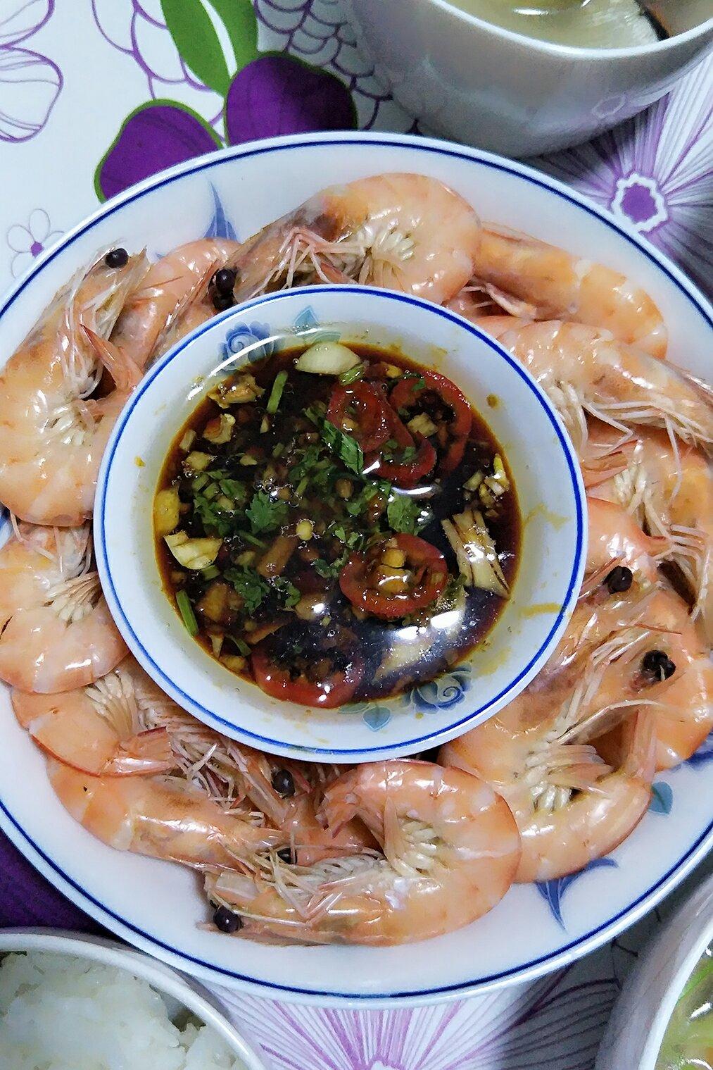 小小蚂蚁_8yve做的白灼虾蘸料