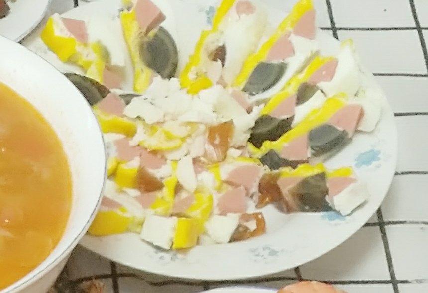 新年年夜饭凉菜，零失败～五彩松花蛋