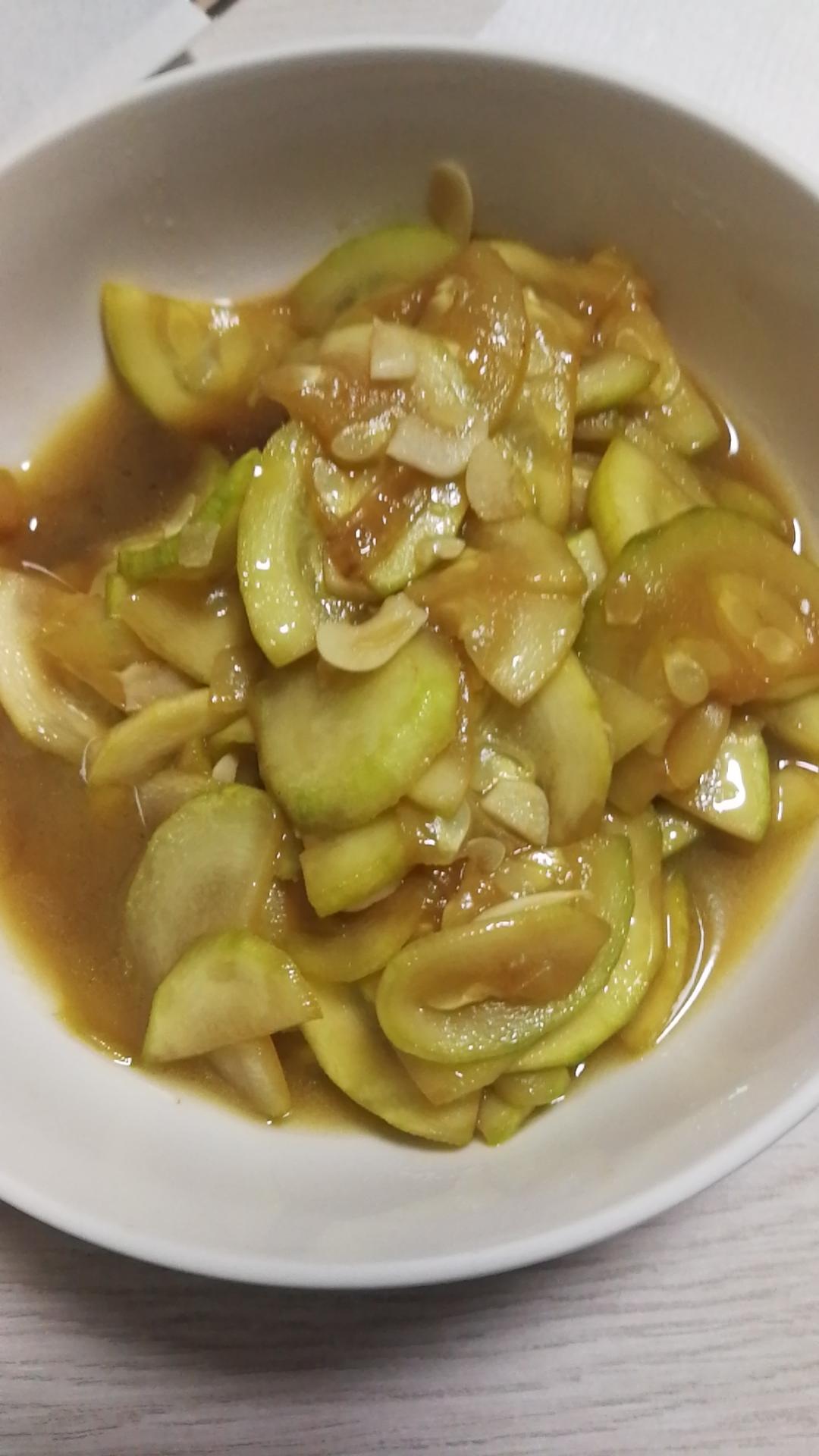 胃口大开的醋溜葫芦瓜