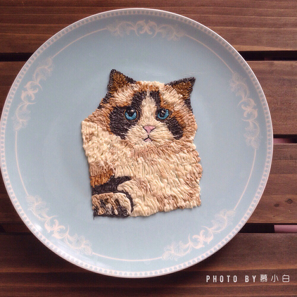 3D刺绣彩绘教程(动物毛发刷法）