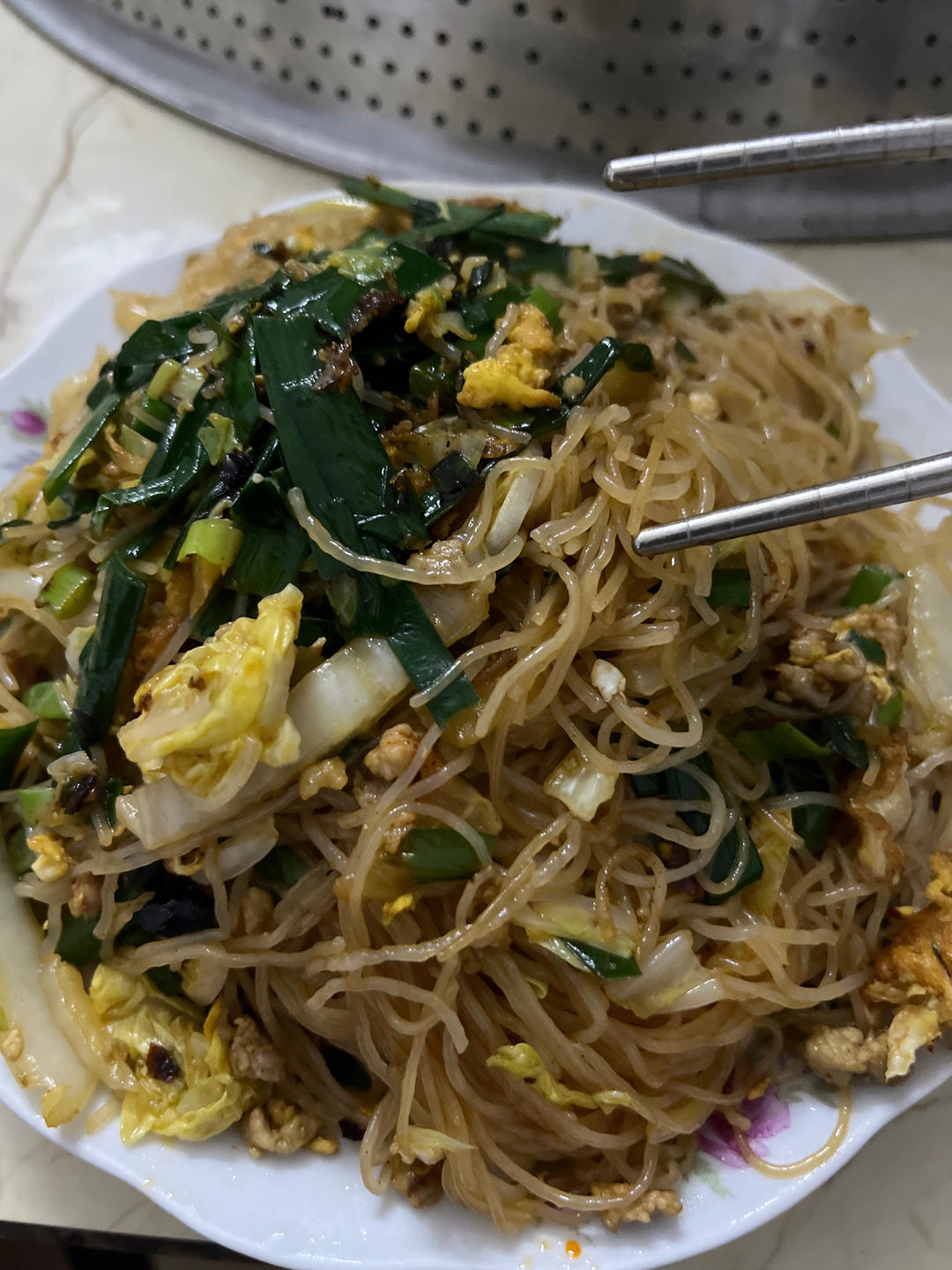 肉末（肉丝）炒粉丝