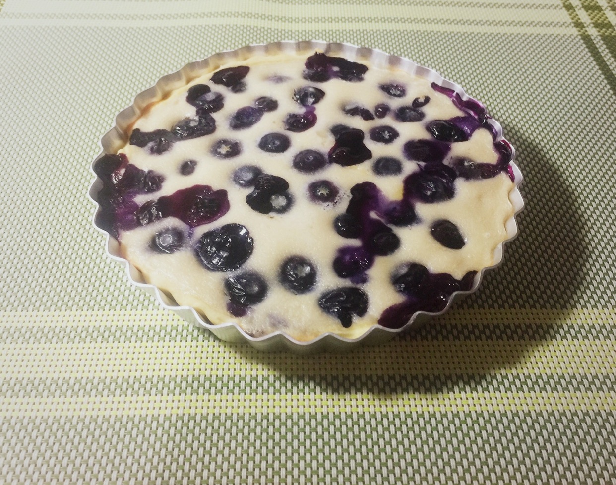 蓝莓乳酪派