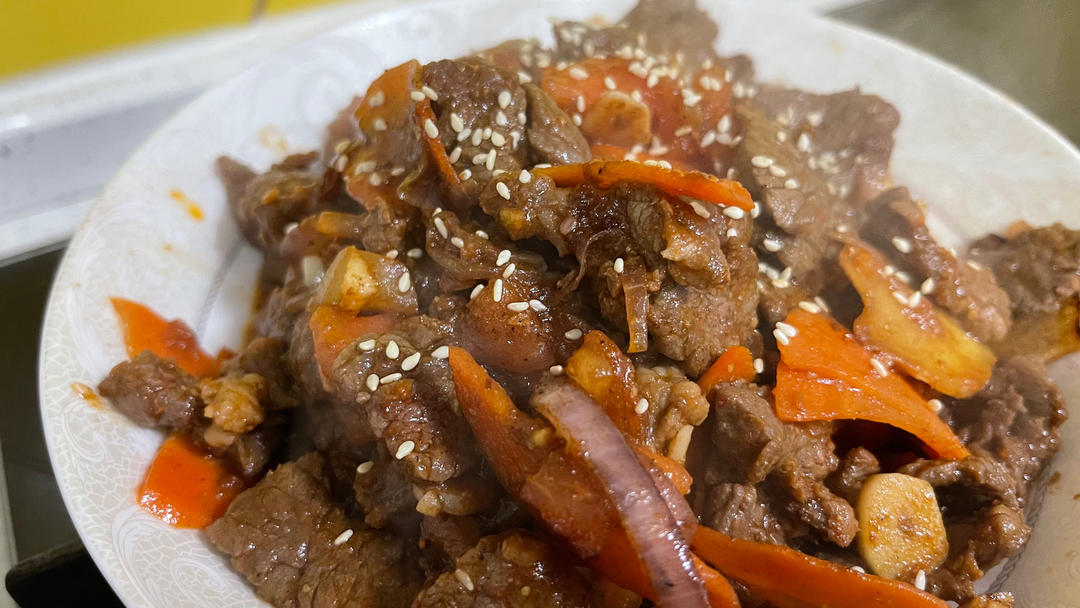 又香又嫩的小炒牛肉（巨好吃，手残党也能做）