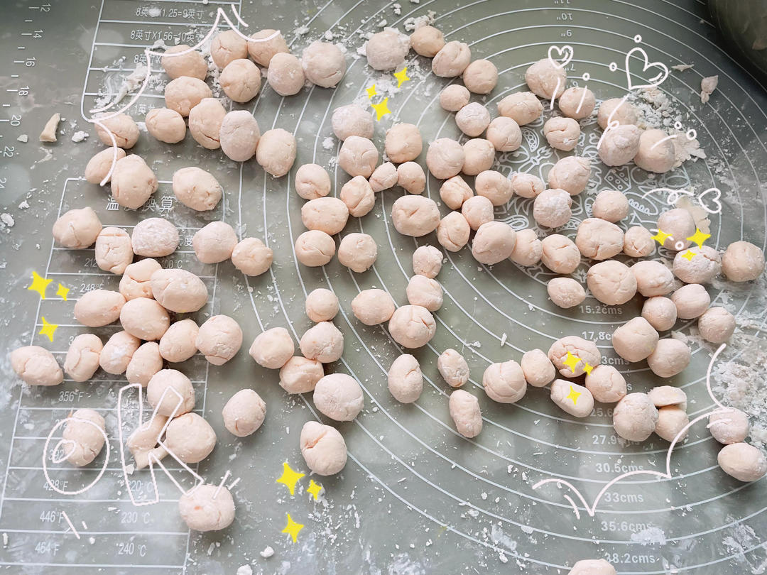 满满少女心的粉红珍珠