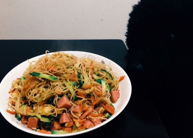 快手早餐炒粉干