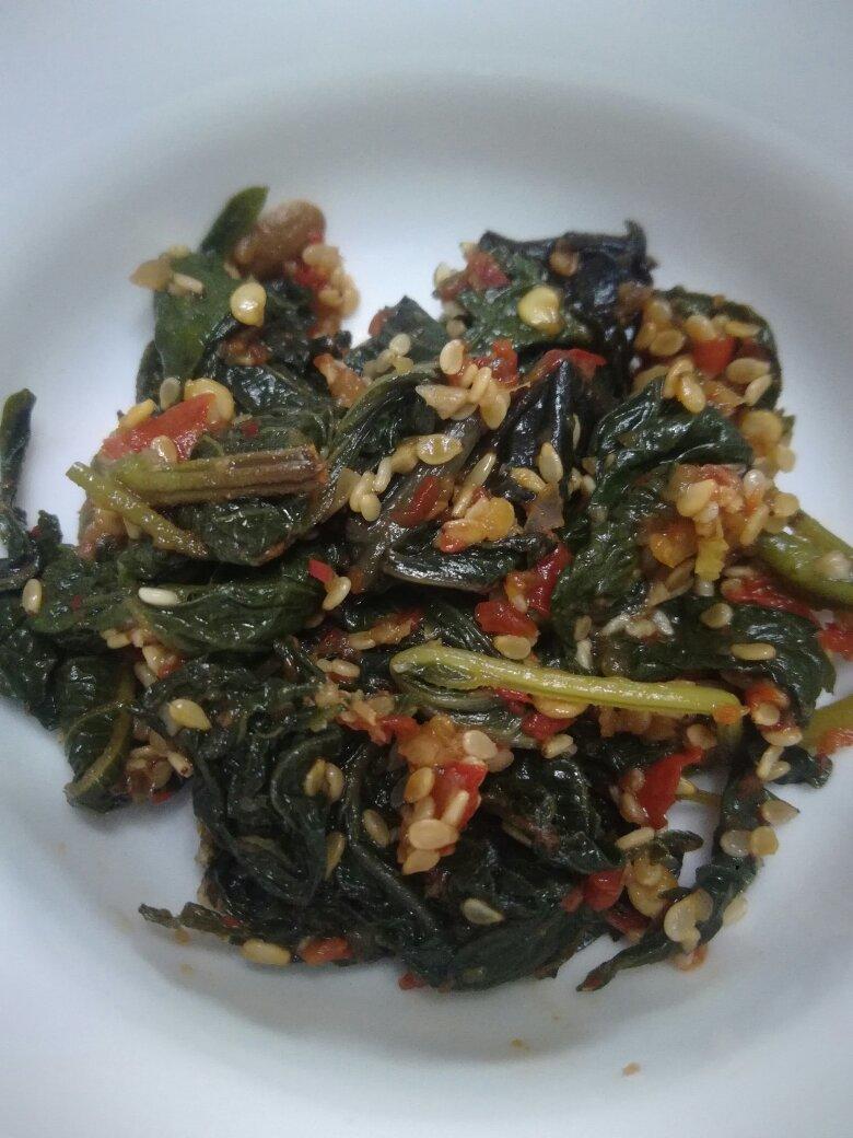 妈妈的苏子叶咸菜