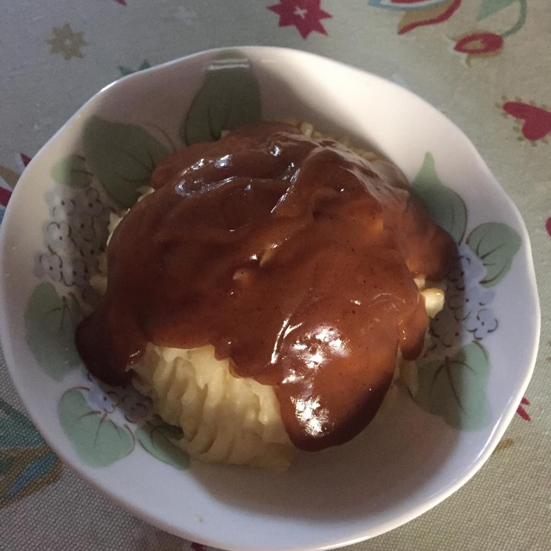 鸡汁土豆泥（完爆kfc）