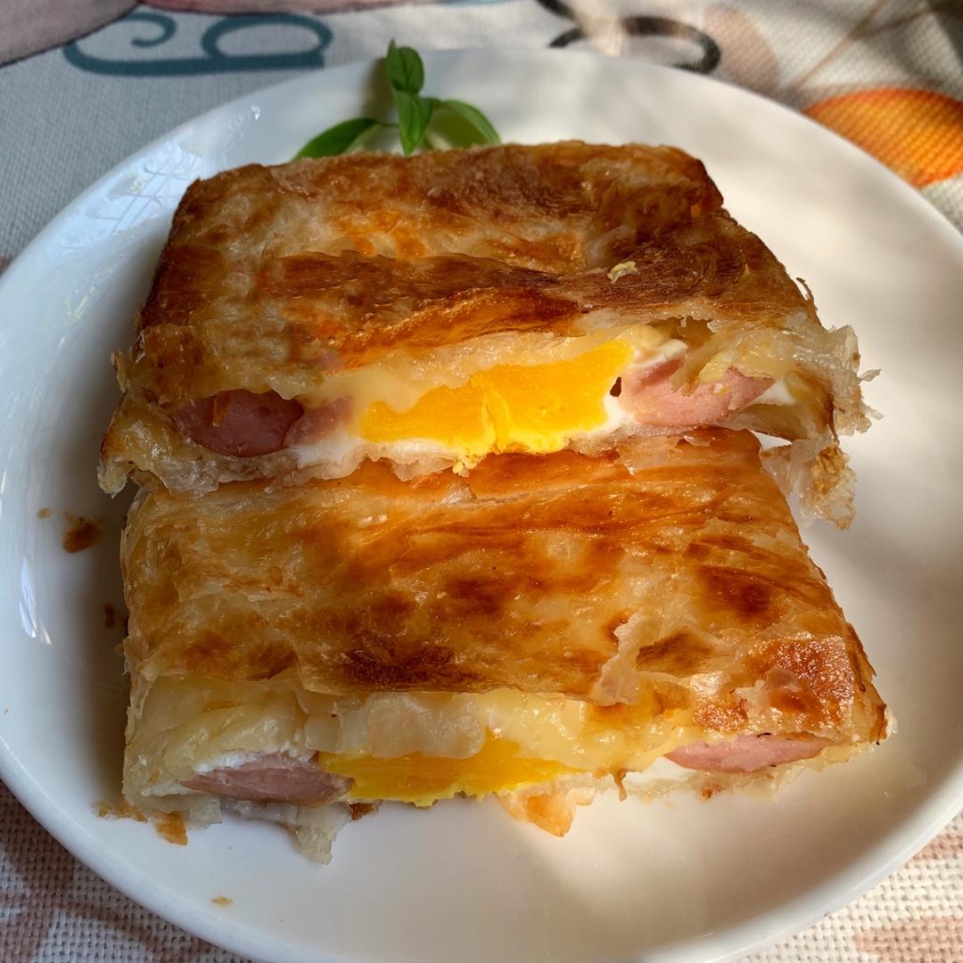 手抓饼创意吃法