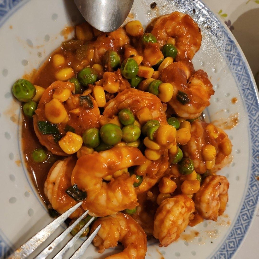 超好吃减肥餐-番茄虾仁