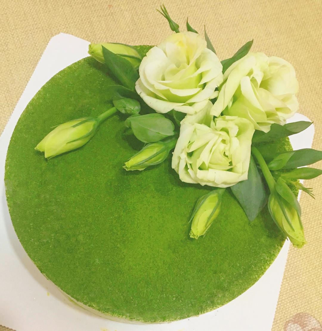 渐变抹茶慕斯蛋糕：我Amanda带着既美又作的抹茶甜点又来了！【曼食慢语】