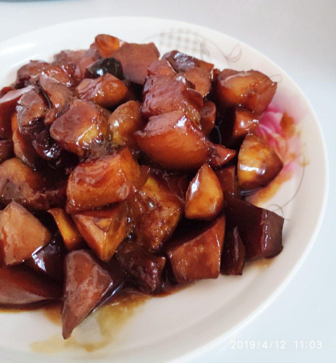 杏鲍菇红烧肉