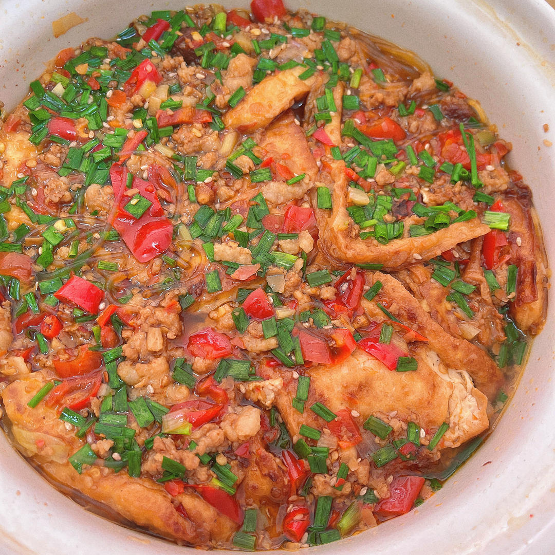 砂锅豆腐煲