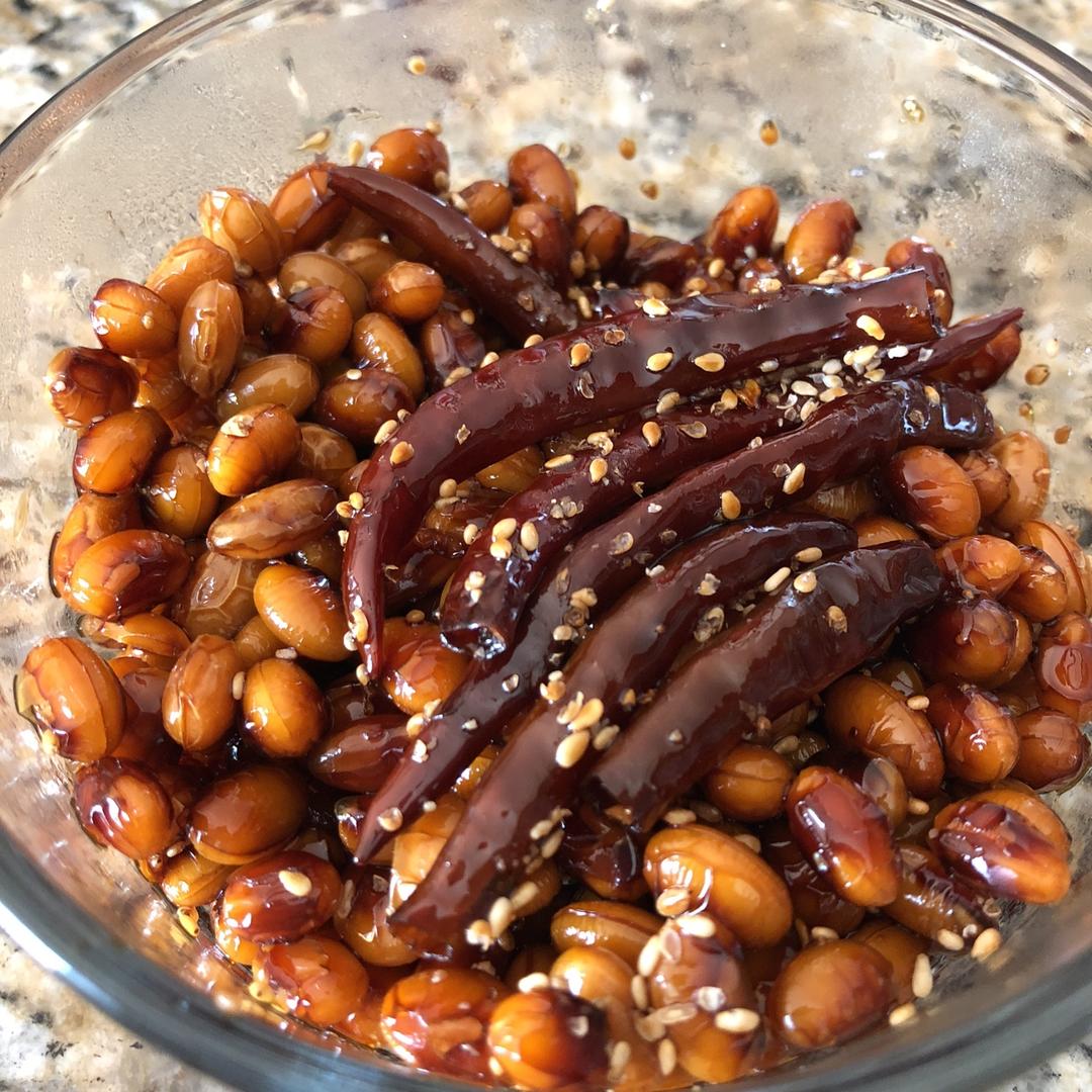 酱黄豆
