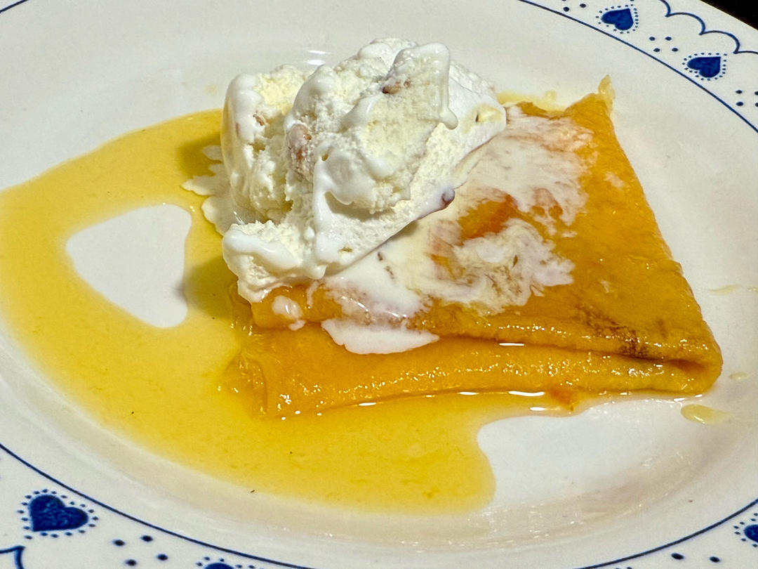 法式橙香火焰薄饼