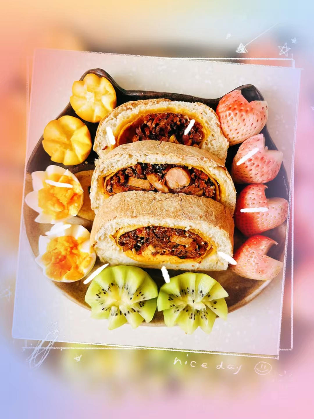 一只仙仙喵的早餐～❤️❤️❤️