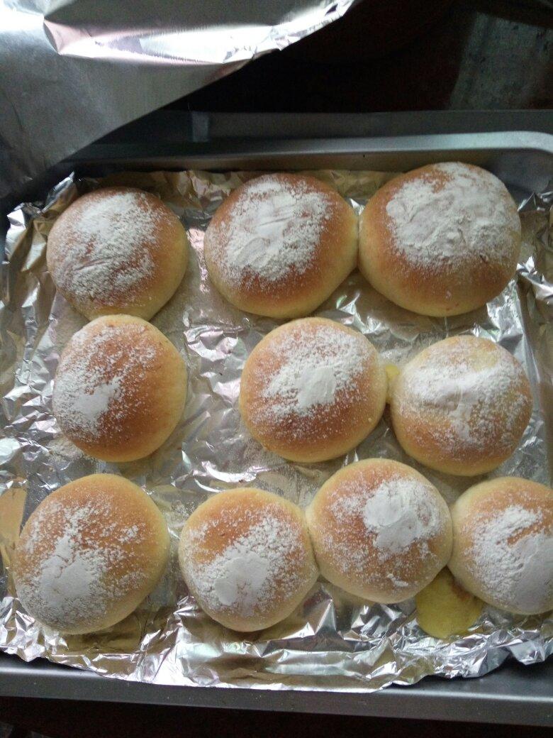 豆乳卡仕达餐包