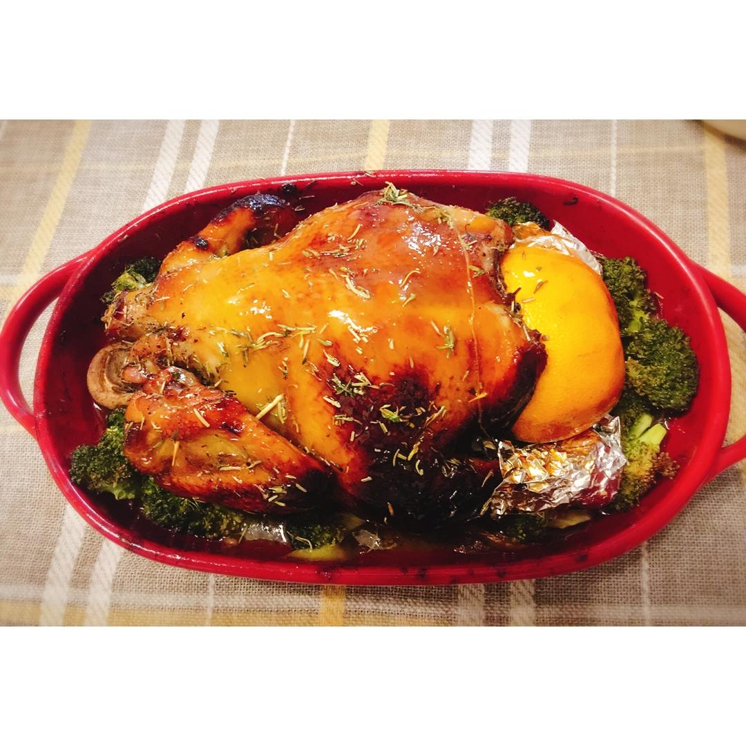圣诞烤鸡