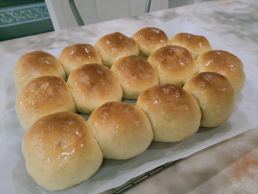 超好吃的香甜餐包