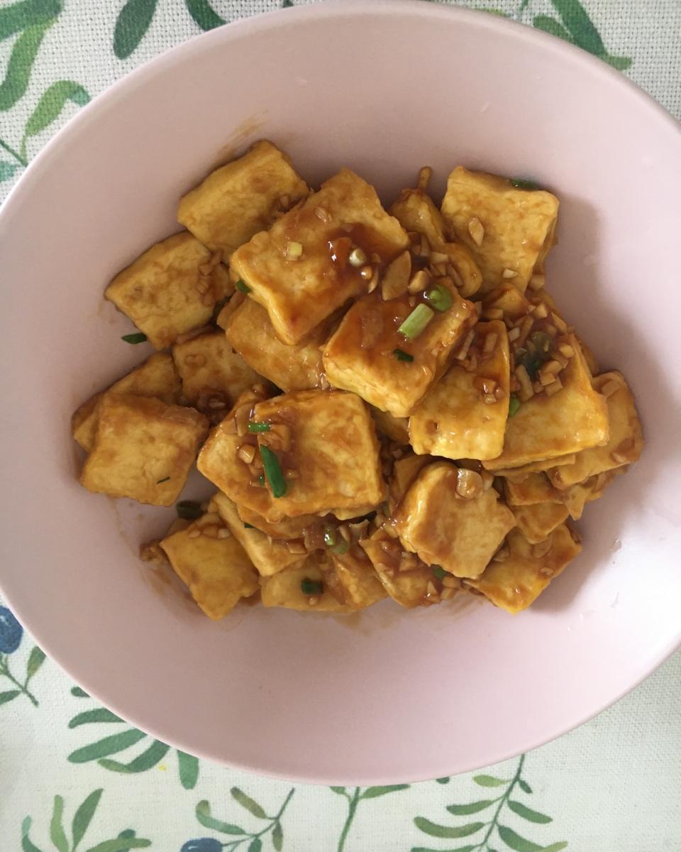 无敌好吃的香煎豆腐