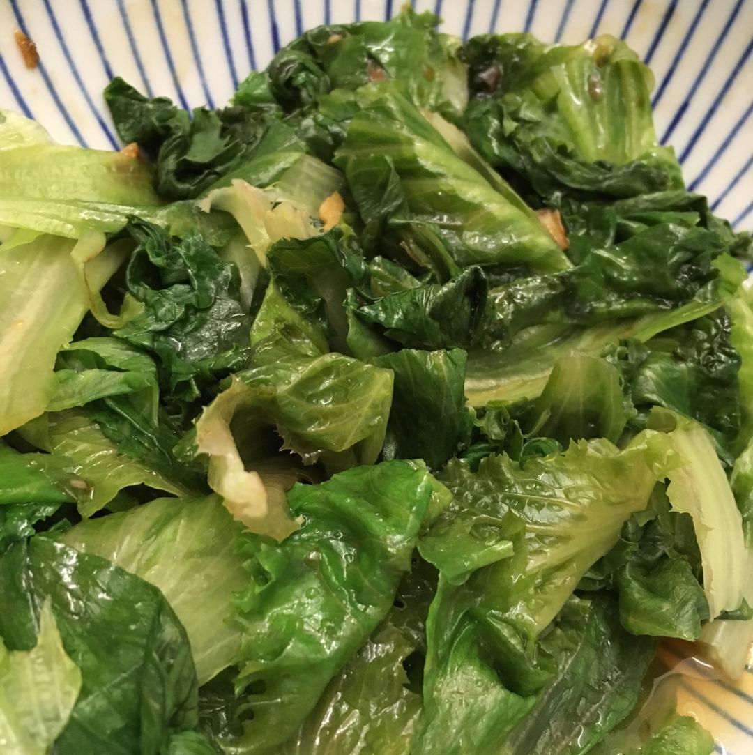 蚝油生菜