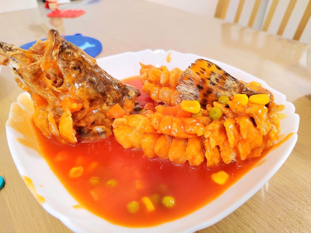 年菜必学【松鼠桂鱼】，给你多动图食谱，不信你学不会！（孔瑶原创食谱）