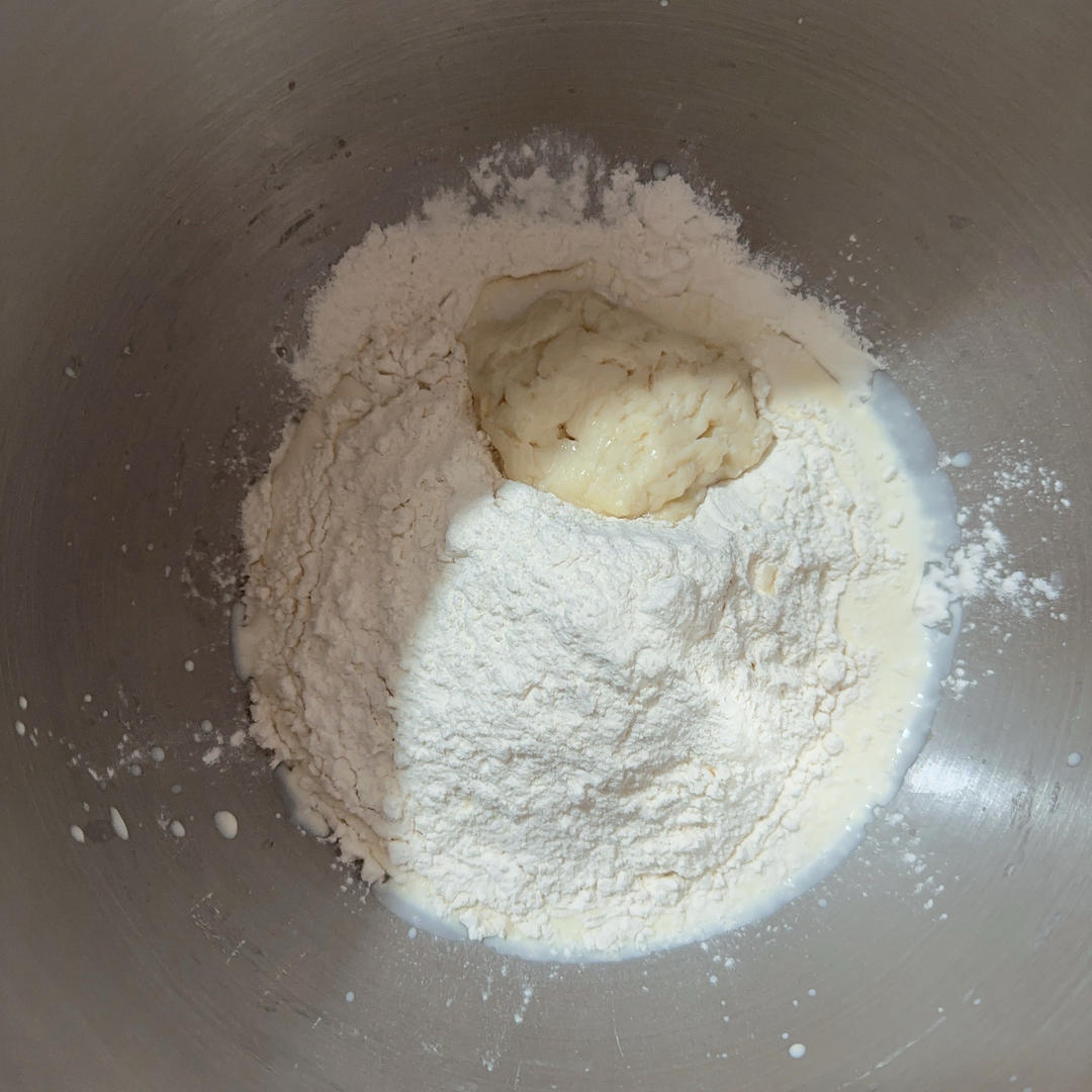 纯奶手撕吐司的做法 步骤1