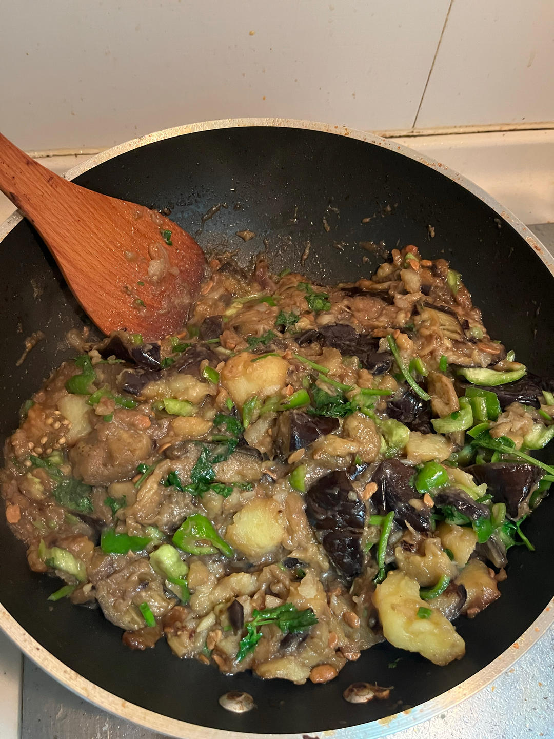 黯然销魂之 东北土豆炖茄子
