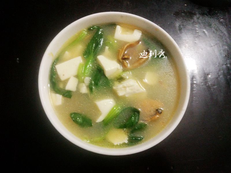 青口豆腐汤的做法