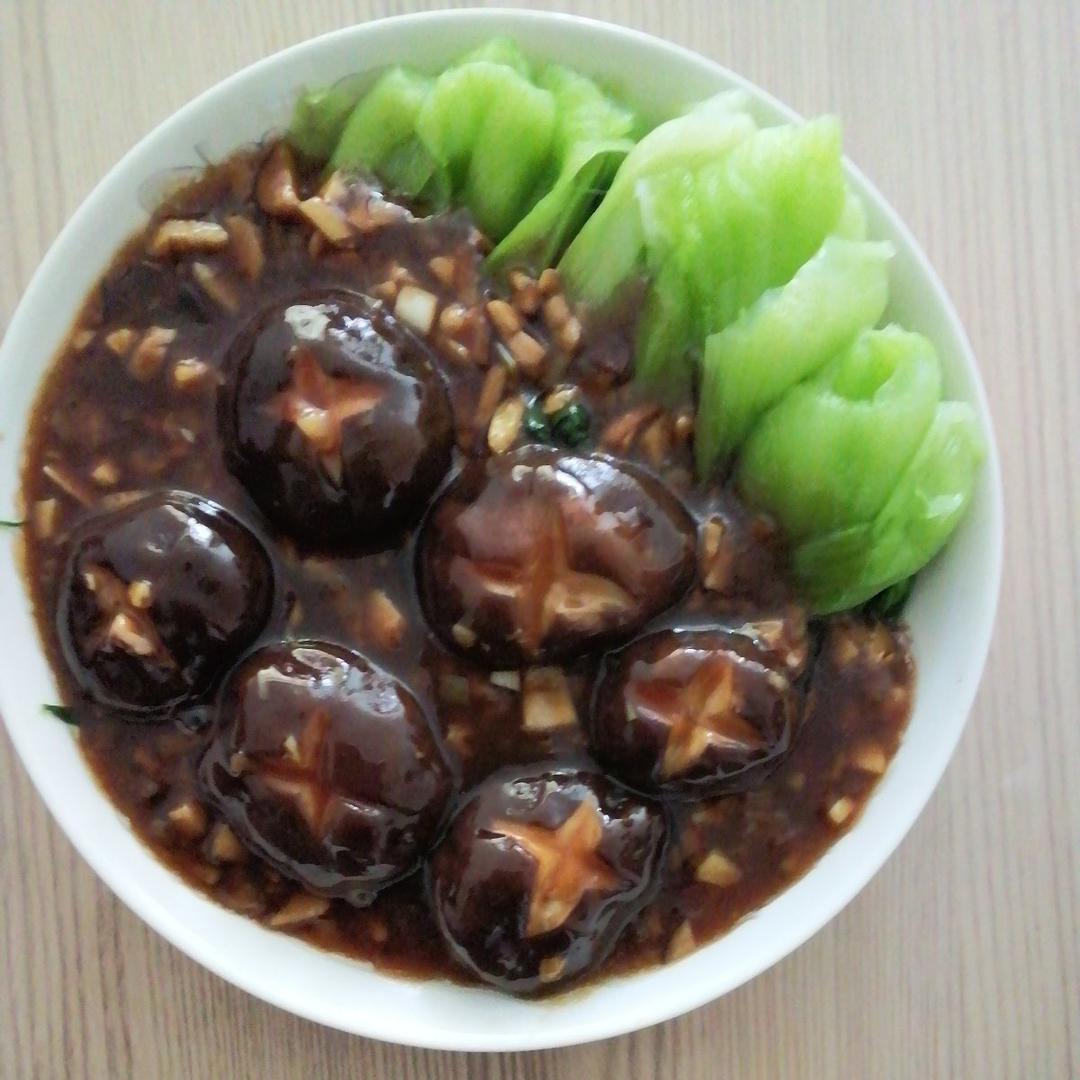 蚝油香菇小油菜
