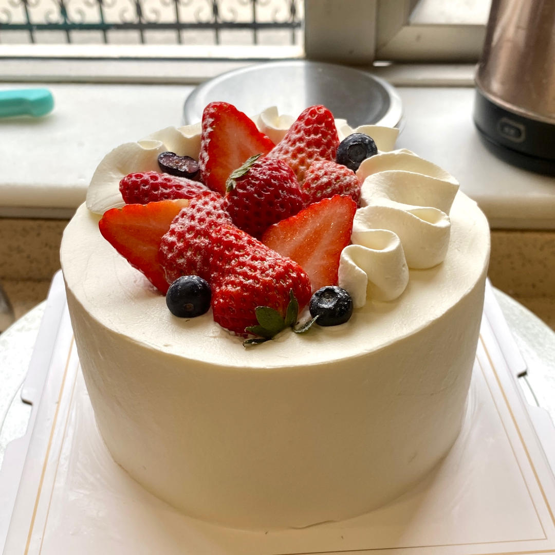 六寸戚风蛋糕(掌握这几点，做戚风就跟煮米饭一样简单)