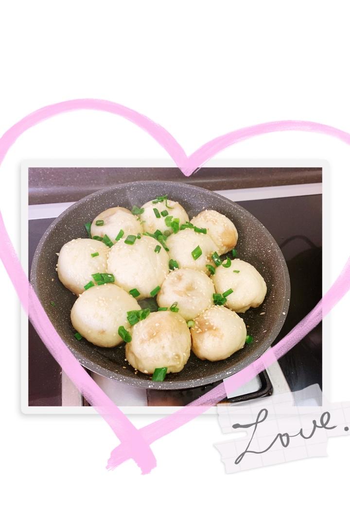 小时候的生煎包